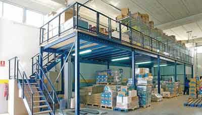 Mezzanine Floors manufacturers wholesale price suppliers in India Punjab Ludhiana