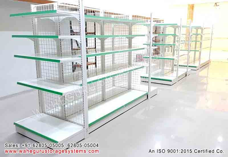 medical store display racks Ludhiana, medical Material racks Punjab, India